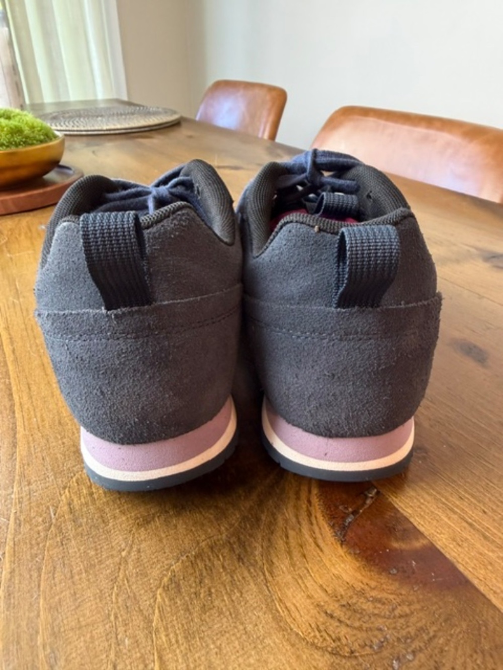 Merrell Alpine Sneaker Burlwood Navy Multi Suede Trail Show Gorpcore Women's 8.5 - Picture 5 of 7